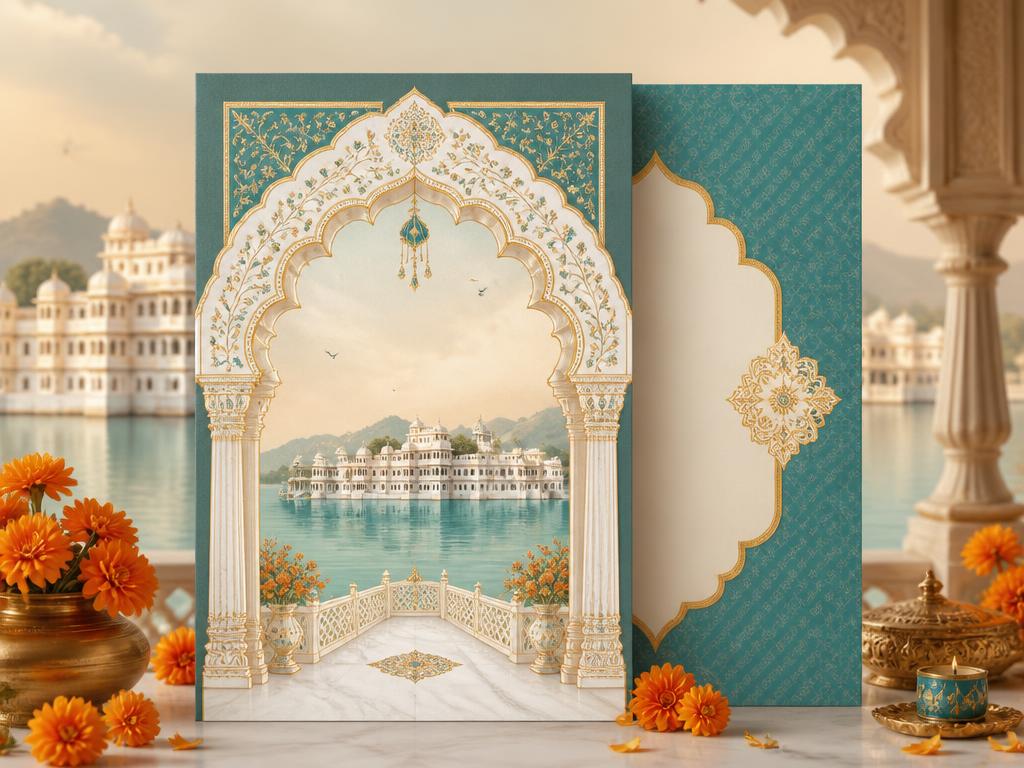 Kabir & Naina invitation design preview